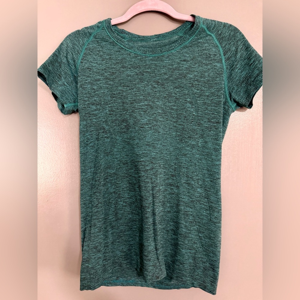 lululemon athletica Teal Swiftly Tech short Sleeve Tee